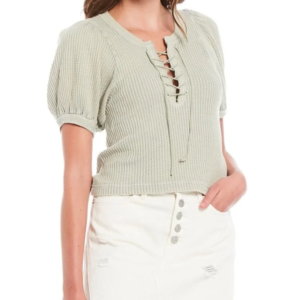 Free People One Hayden Thermal Top - Picture 1 of 8